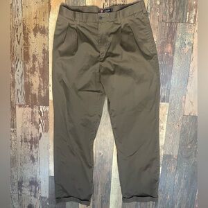 Chaps Men's Dark Brown Chinos
